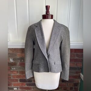 Pendleton Vintage 1980s Womens Pure Virgin Wool Button Blazer Jacket Size 10